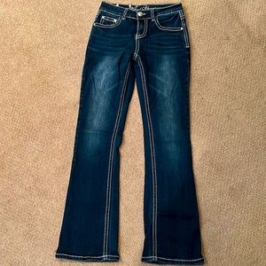 Girls bootcut jeans